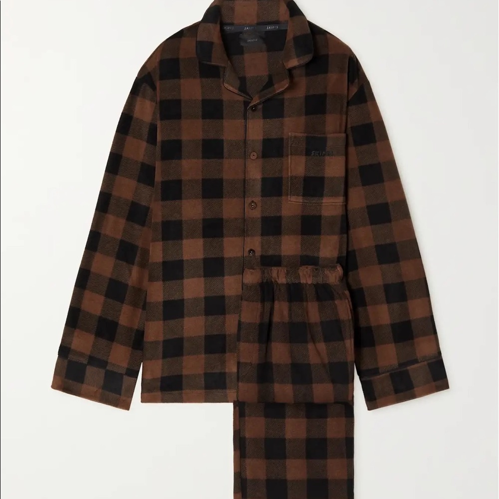 SKIMS fleece pajamas